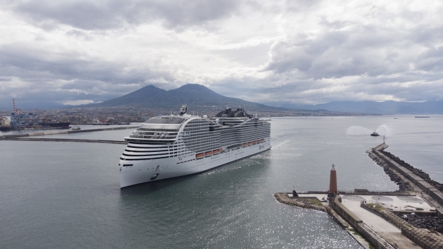 Informazioni Marittime Il Porto Di Napoli Accoglie MSC World Europa